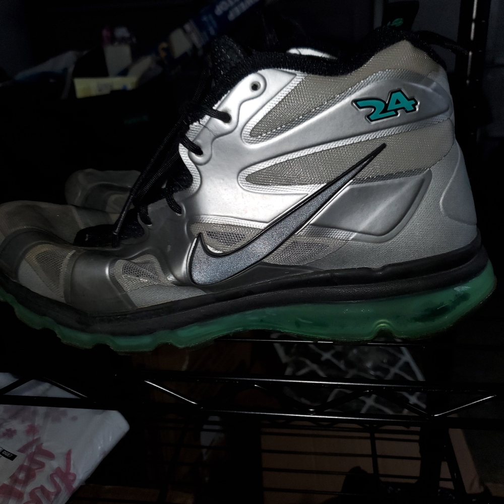 Nike Air Max Griffey Fury Fuse Silver size 12